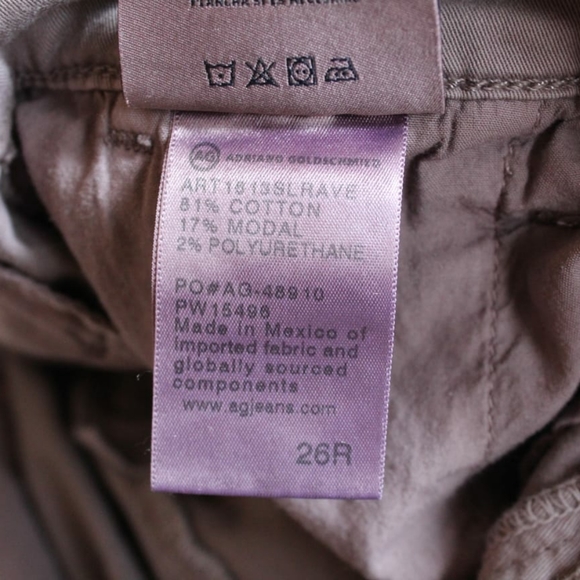 Pale lavender A.G. trousers - Picture 11 of 13